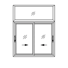 Franču bīdāmais logs